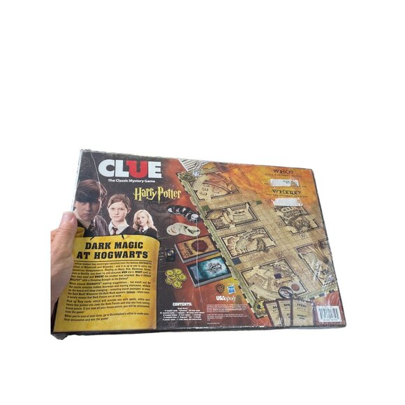 Harry Potter Edition Clue Board Game Dark Magic At Hogwarts sealed SKU 8632 - Picture 2 of 12
